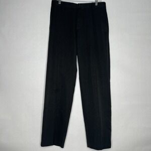 Kenneth Cole Reaction Mens Black Dress Pants 34‎ x 32 WPL 386
